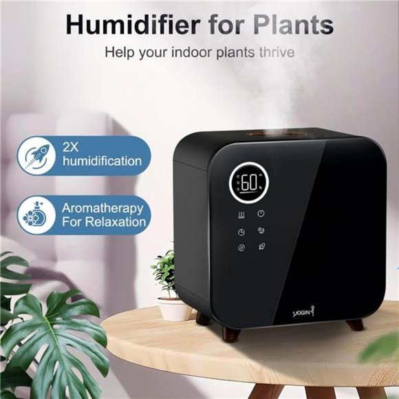 Top fill Humidifiers,5.5L Ultrasonic cool mist Humidifiers with Turbo Function - Picture 5 of 7